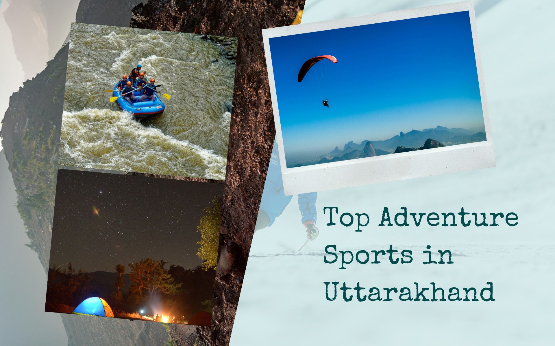 Experience the Thrill: Top Adventure Sports in Uttarakhand