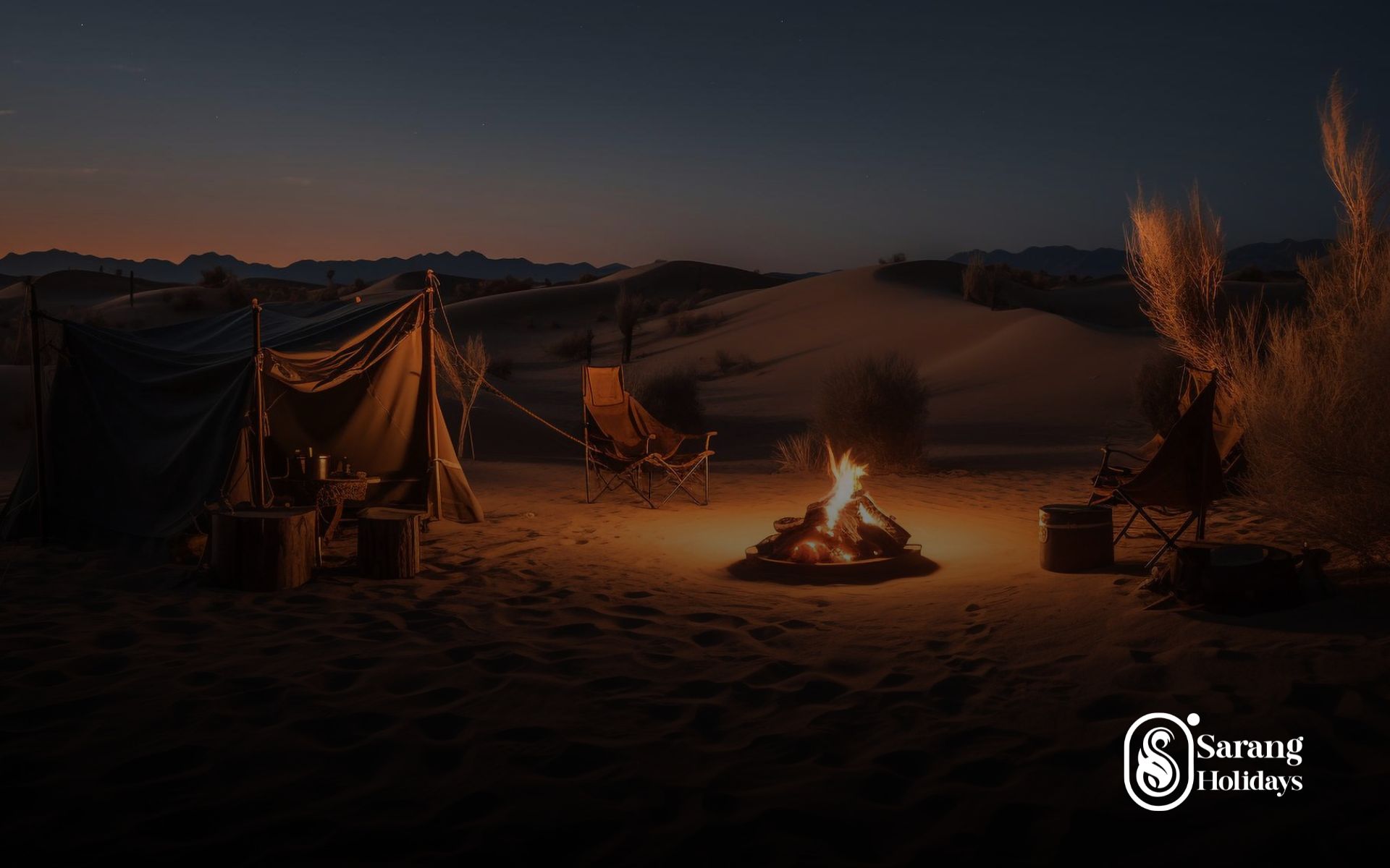 Desert Camping: Night Under the Stars - Sarang Vacations