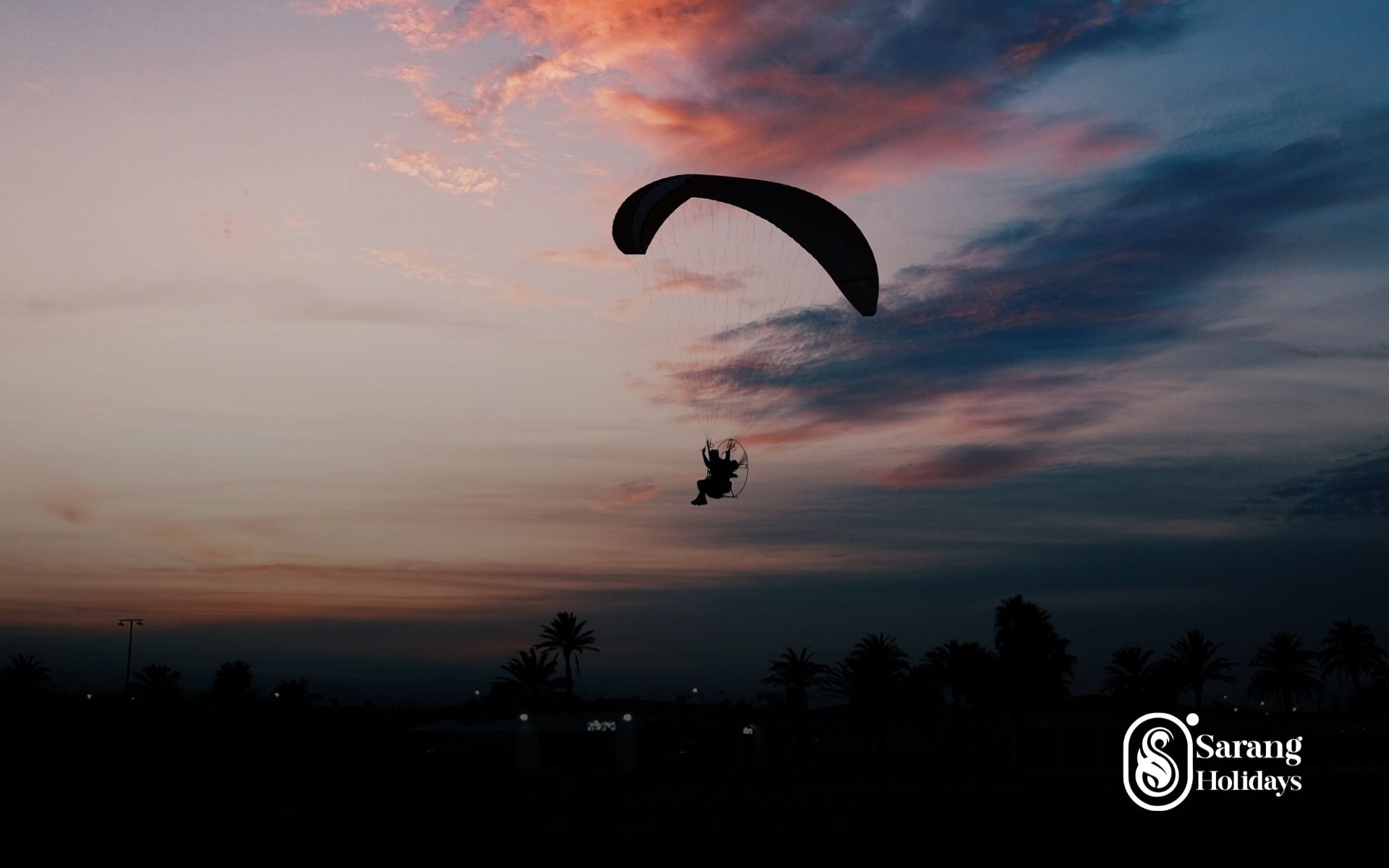 Paramotoring: Flying with a Motorized Parachute - Sarang Vacations